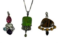 Sterling Silver Jewelry- Necklace and Pendants