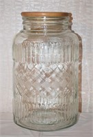 (S2) Glass Canister - 13" tall