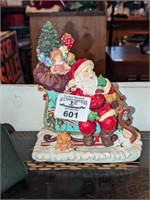 Santa & his sleigh statue