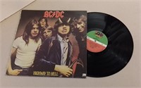 1979 ACDC Highway To Hell LP Record