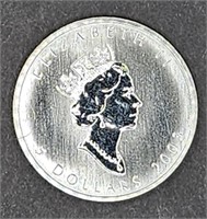 2003 Canadian Maple Leaf silver 1 ounce