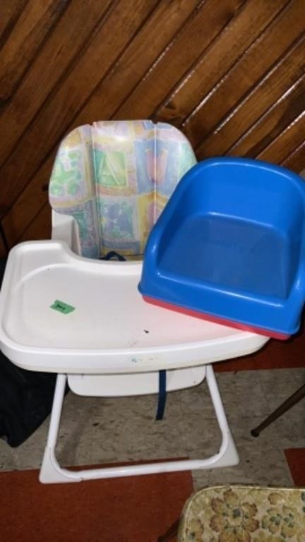 High Chair & booster