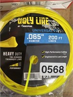 UGLY LINE TRIMMER LINE RETAIL $20