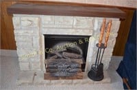 Electric Fireplace & Fireplace Tools