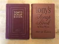 2 x TONY'S (WONS) BOOKS, 1933 & 1941