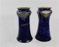 Royal Doulton  Art Nouveau Stoneware Vases