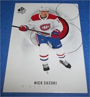 Nick Suzuki rookie card