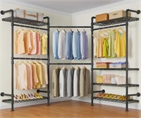 TIMATE L3 L SHAPE GARMENT RACK HEAVY DUTY CLOTHES