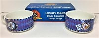 Looney Tunes Soup Mugs in Original Box