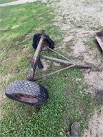 Trailer Axel Chassis w/ Wheels