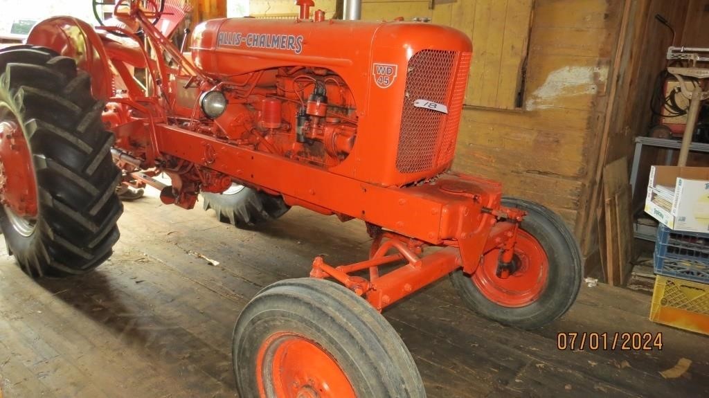 Allis-chalmers Wd-45 Tractor