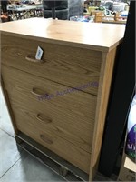 4-drawer dresser, 27.5 x 16 x 32" tall