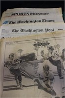 Collection of The Washington Post Newspaper