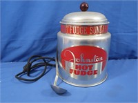 Vintage Johnson Hot Fudge Sundae Aluminum Pot