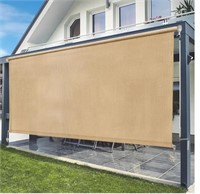 Shade&Beyond Outdoor Roller Shades 4' x 6'