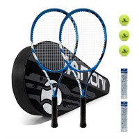 Tennis Rackets for Adults, Pre-Strung 27 Inch Ten