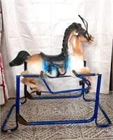 Antique 1970 Wonder Horse Rocking Horse