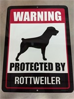 Rottweiler sign