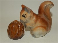 Vintage Squirrel with Walnut