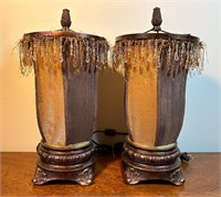 Pair of Very Interesting Table Lamps