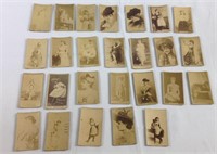 26 rare duke cigarettes tobacco cards 1800s