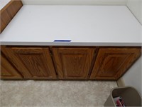 White top cabinet