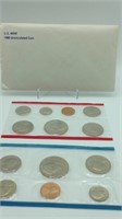1980 U.S Mint Uncirculated Coin Set