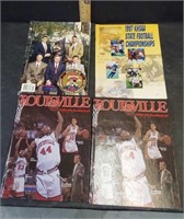 LOUISVILLE CARDINALS BASKETBALL  BOOKS