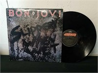 Vintage Bon Jovi Slippery When Wet LP in mint