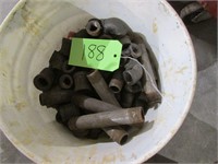 Bucket of Pipe Fittings 1", 3/4" Mixed