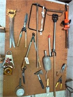 Wall of Hand Tools