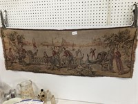 Tapestry with Venetian Canal Scene