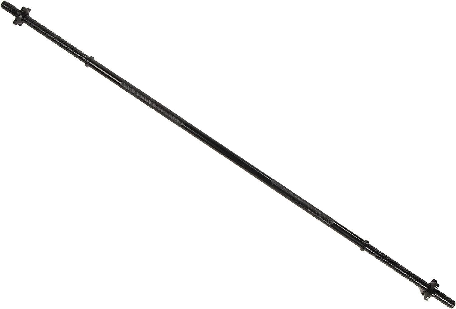 Balanceform Threaded 1 Straight bar  Black