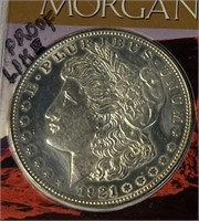 1921-D Morgan Silver Dollar MS63 Collectible COIN