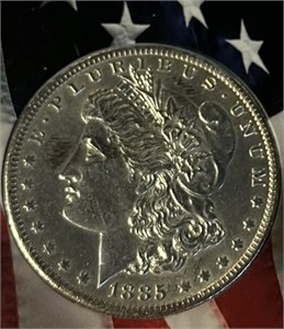 1885-O Morgan Silver Dollar MS64 Collectible COIN