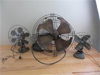 3 Electric Cage fans