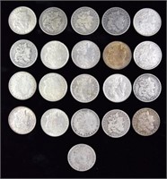 Group of 11 Morgan Silver Dollars
