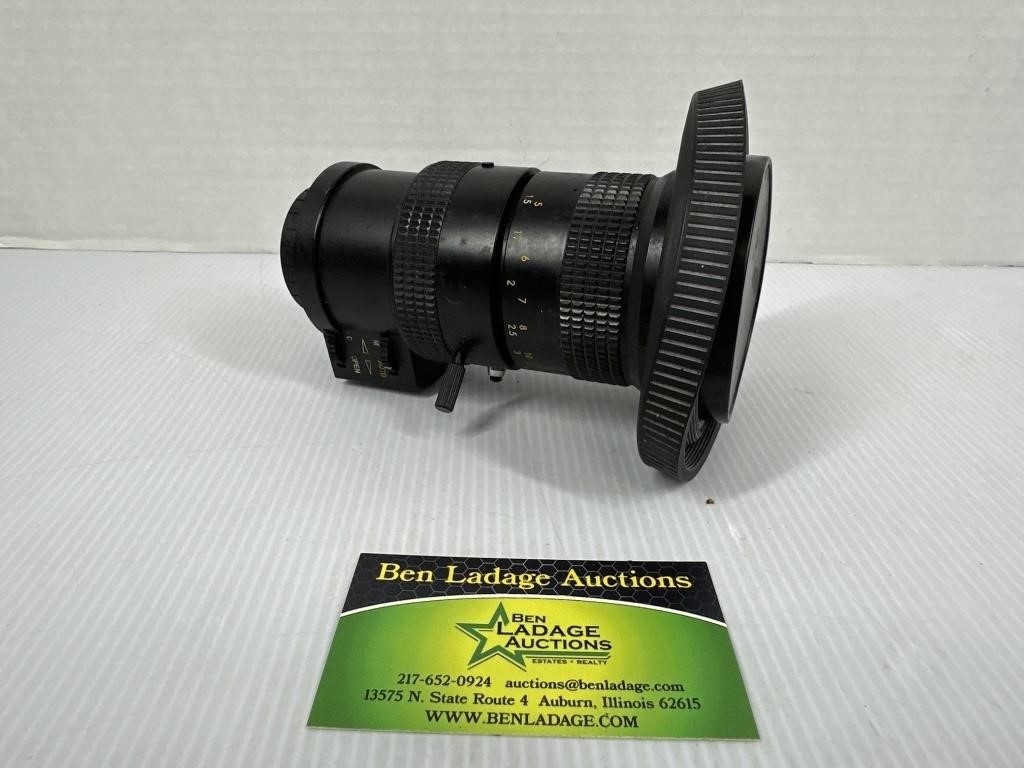 Canon(?) TV Zoom Lens 1:2 9.5-114mm