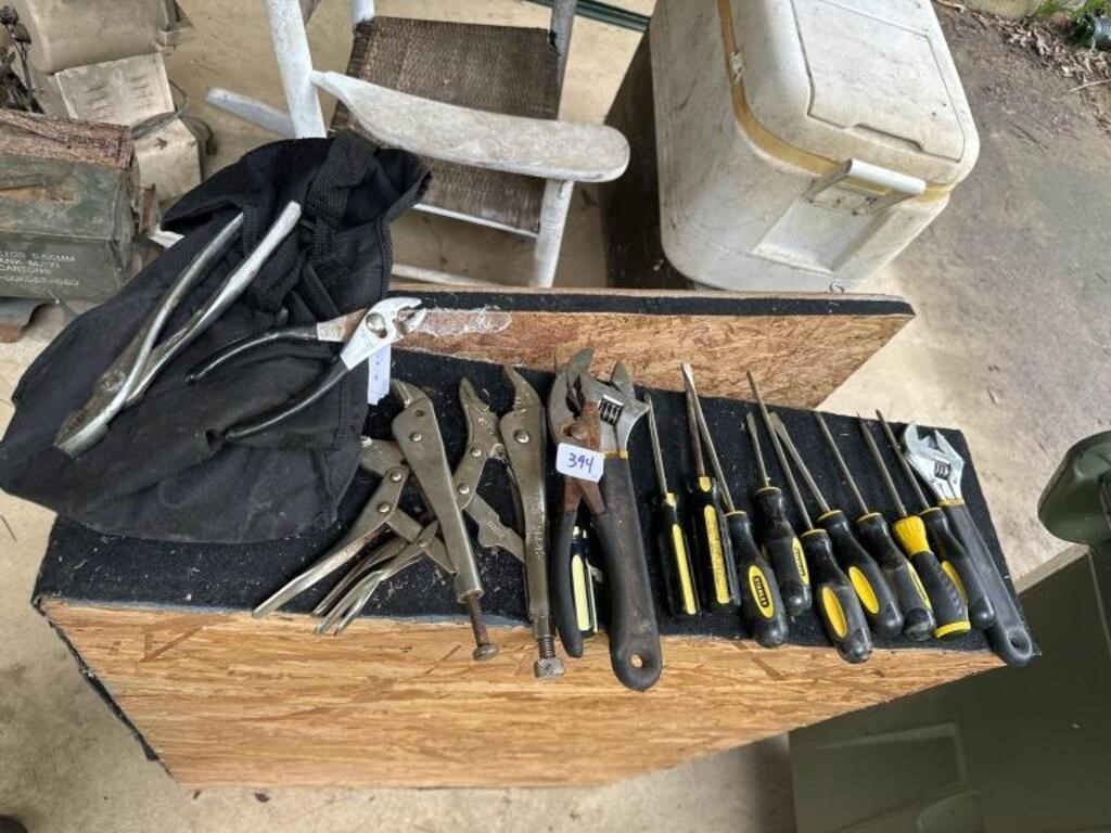 Group of Stanley, tools and more