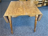 Drop Leaf Table 30” x 30” x 29”
- leaves are 10”