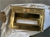 48 Brass Period Style Brick Mount Mail Fronts