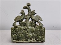 Vintage Ceramic Bird Lamp