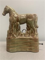 Mid Century Pony with Saddle Tv Lamp