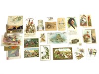 35+ Trade Cards &1890's Pamphlet Bissell Carpet