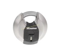 Master Lock $25 Retail Shrouded Padlock with Key,