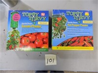 Topsy Turvey Tomato and Hot Pepper Planters