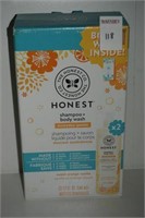 2PACK THE HONEST CO. SHAMPOO+BODY WASH