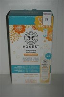 2PACK THE HONEST CO. SHAMPOO+BODY WASH