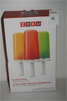 ZOKU 6 MOD POP ICE POP MOLDS