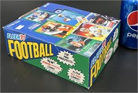 36 Sealed 1991 Fleer Football Card Packs in Box